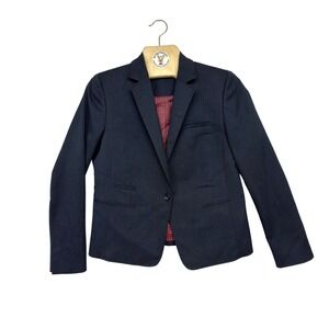 Brook Taverner Women's Blazer Ariel UK 12R US 8–10 Navy Tailored Jacket